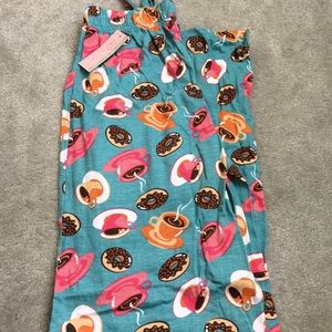 DONUTS & COFFEE pajama pants